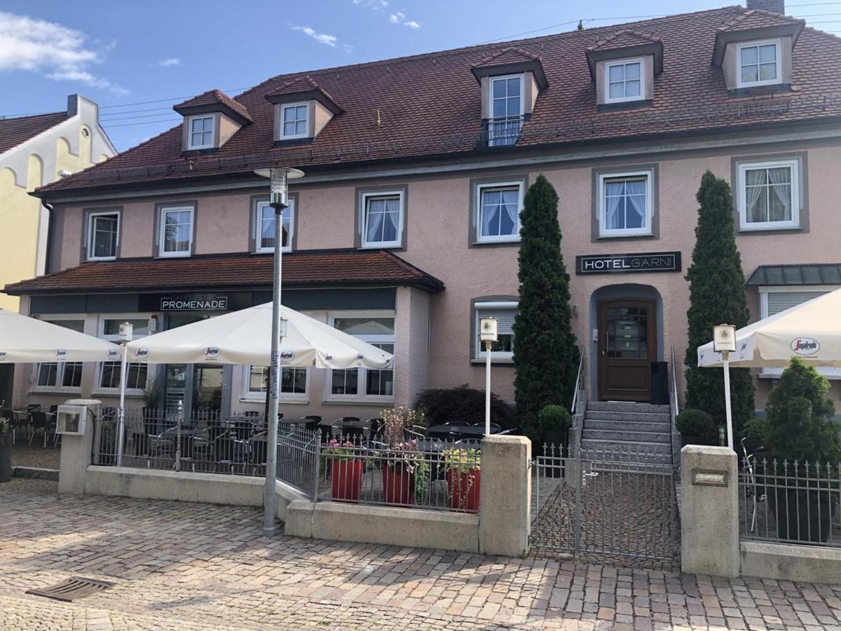 Hotel Garni Promenade Weißenhorn Buitenkant foto